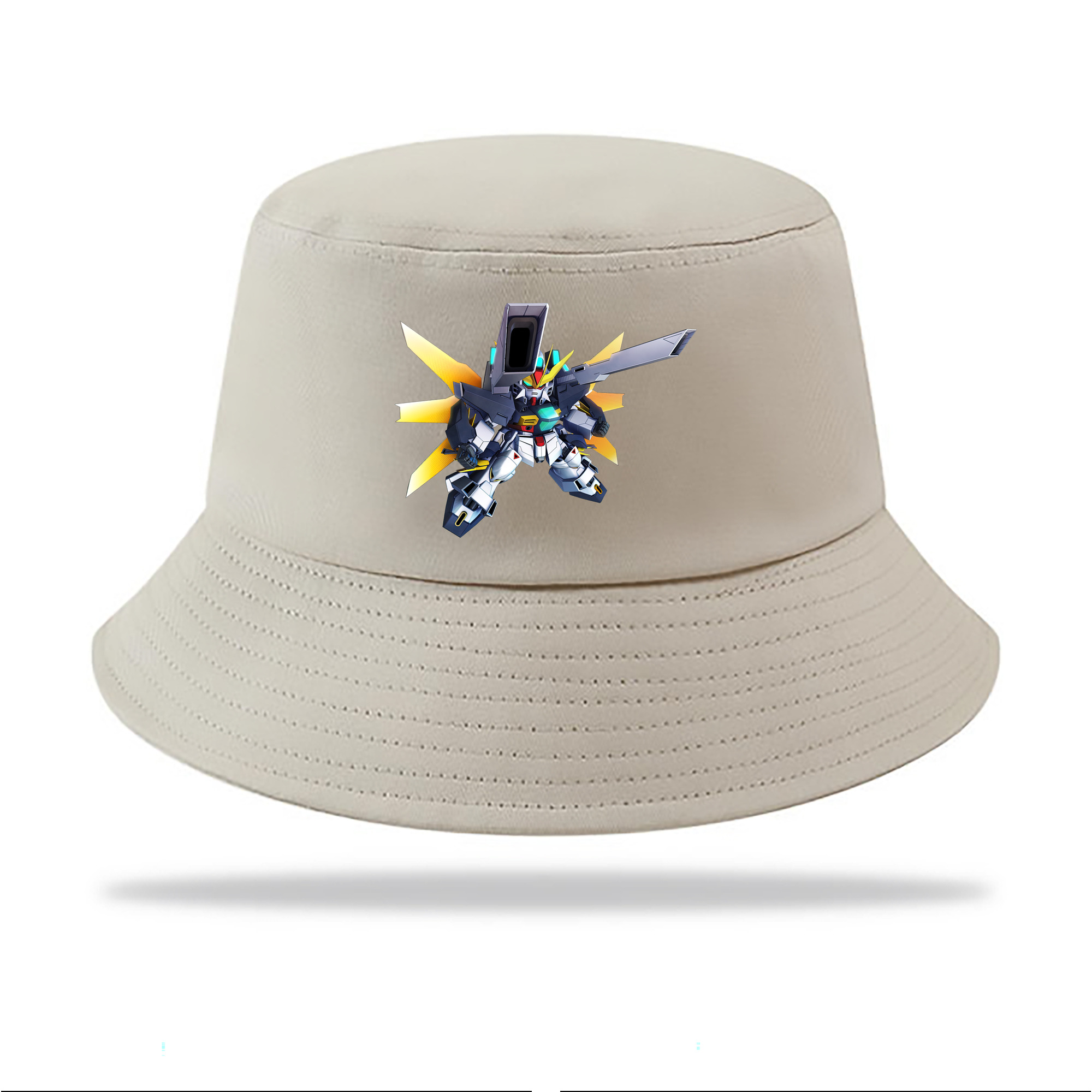 （画像用） 機動戦士ガンダム Mobile Suit Gundam アウトドア日除けバケットハット